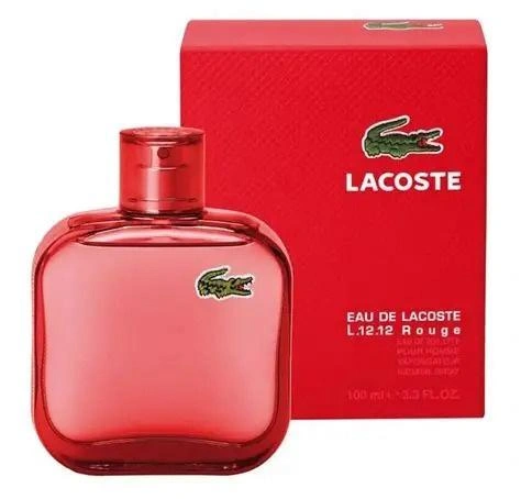 eau de lacoste l.12.12. rouge 100ml
