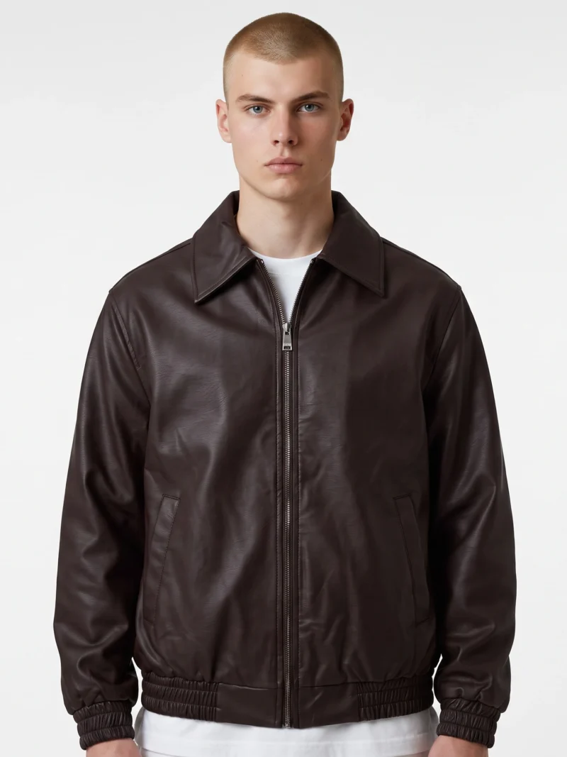chaqueta tp larga unisex negro