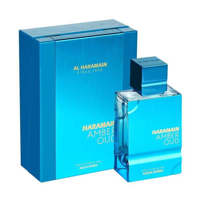 amber oud aqua dubai estuche de lujo 100ml